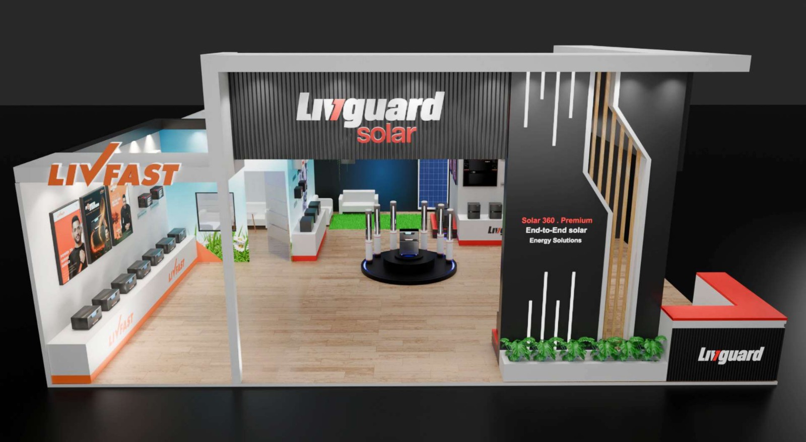 Industrial Exhibition Stall design